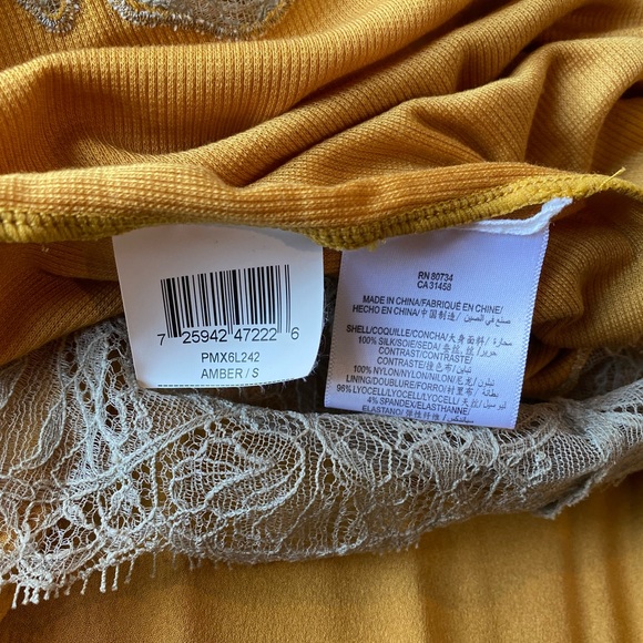 BCBG MaxAzria Runway Silk Lace Wrap Dress - Picture 13 of 15